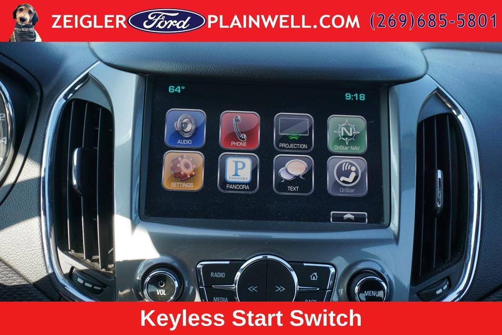 2016 Chevrolet Cruze LT RS Sport Power MoonRoof Alloys Power Seat