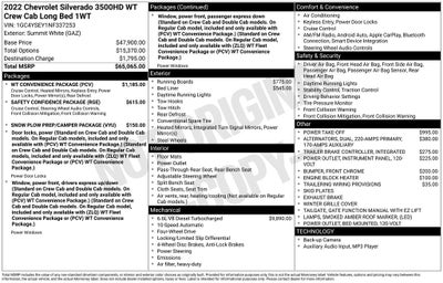 2022 Chevrolet Silverado 3500HD Work Truck