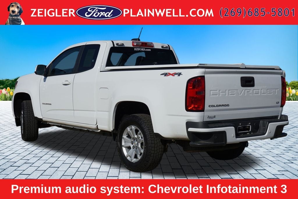 2022 Chevrolet Colorado LT 4X4 EXT CAB SAFETY AND PREFERRED PKG REAR CAMERA