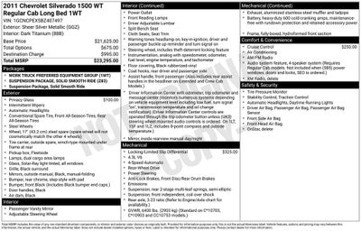 2011 Chevrolet Silverado 1500 Work Truck