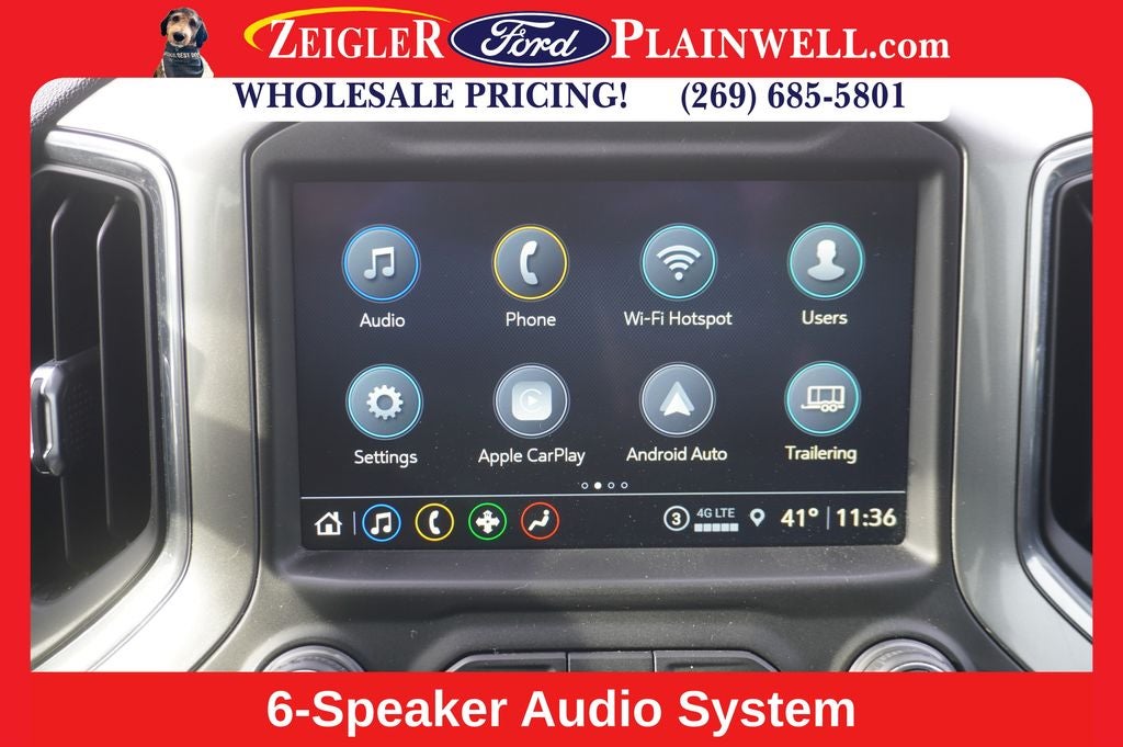 2021 Chevrolet Silverado 1500 RST Crew Cab 4x4 V8 5.3 Liter Leather