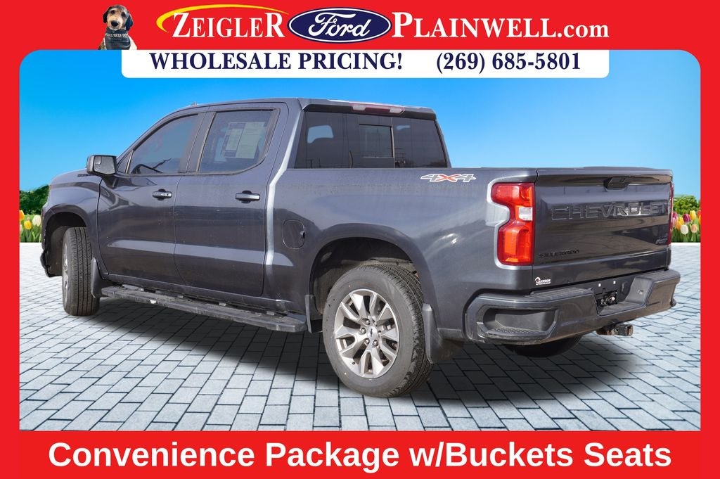 2021 Chevrolet Silverado 1500 RST Crew Cab 4x4 V8 5.3 Liter Leather