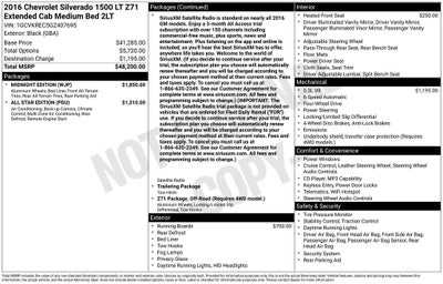 2016 Chevrolet Silverado 1500 LT LT2