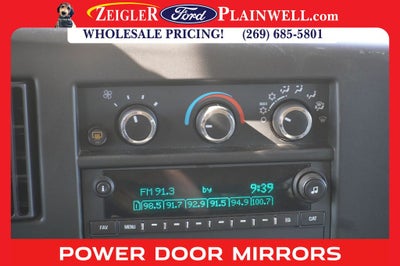 2023 GMC Savana 3500 LT 15 Passenger Extended WB Chrome Pkg Rear Camera