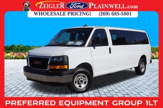 2023 GMC Savana 3500 LT 15 Passenger Extended WB Chrome Pkg Rear Camera