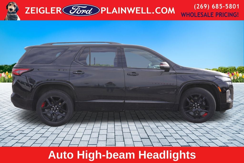 2024 Chevrolet Traverse Limited Premier REDLINE EDITION 20" GLOSS BLACK WHEELS PANO ROOF