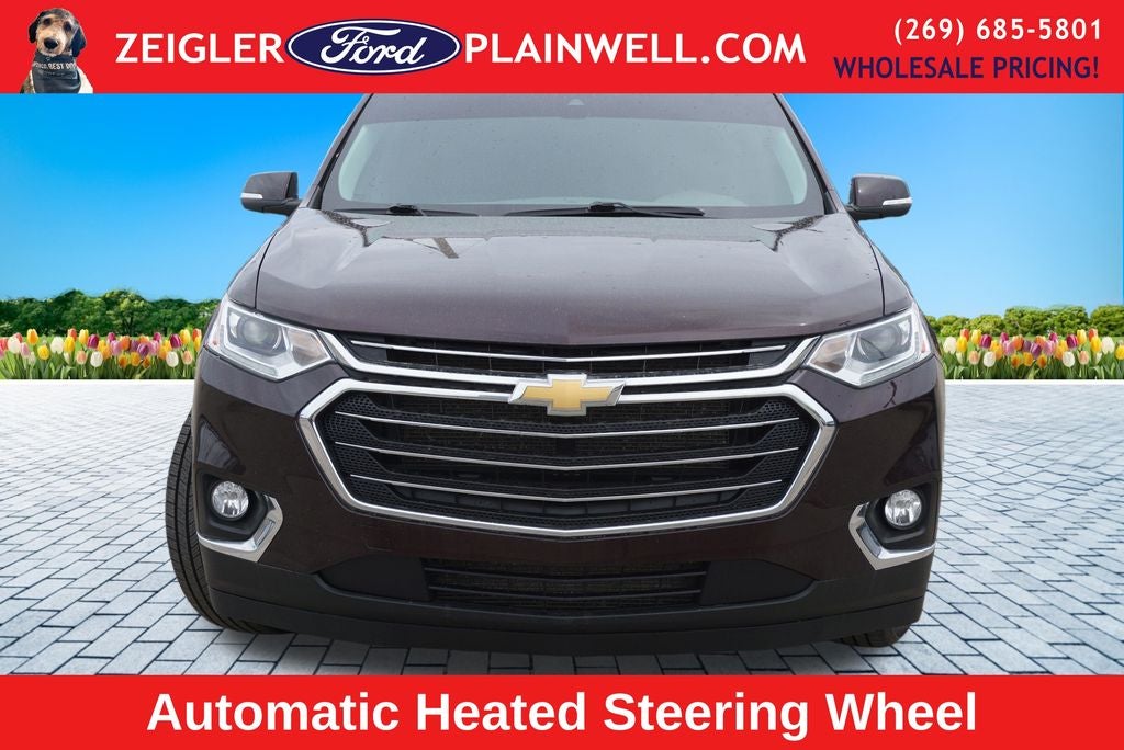 2021 Chevrolet Traverse LT Leather AWD 3RD ROW LEATHER HEATED STEERING LANE DEPARTURE