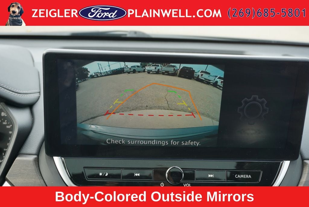 2023 Nissan Altima 2.5 SV AWD Single Panel Moonroof ProPILOT Assist R Camera