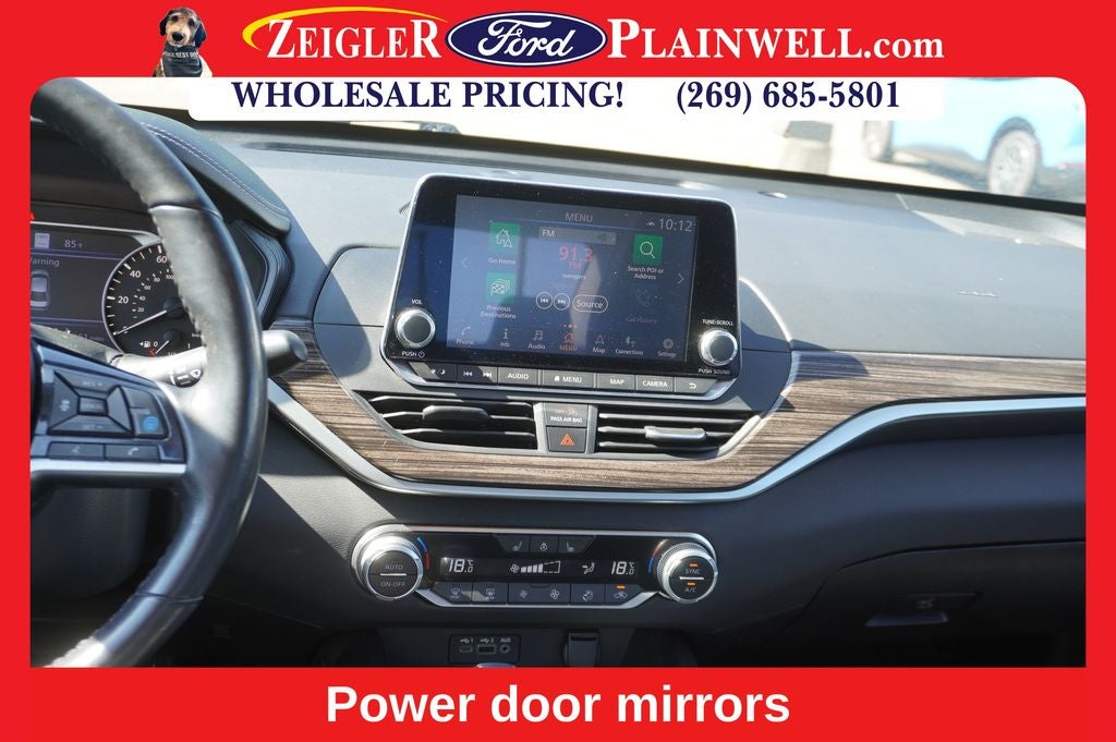 2019 Nissan Altima 2.5 Platinum AWD NAV Heated Leather Heated Steering Power Moonr