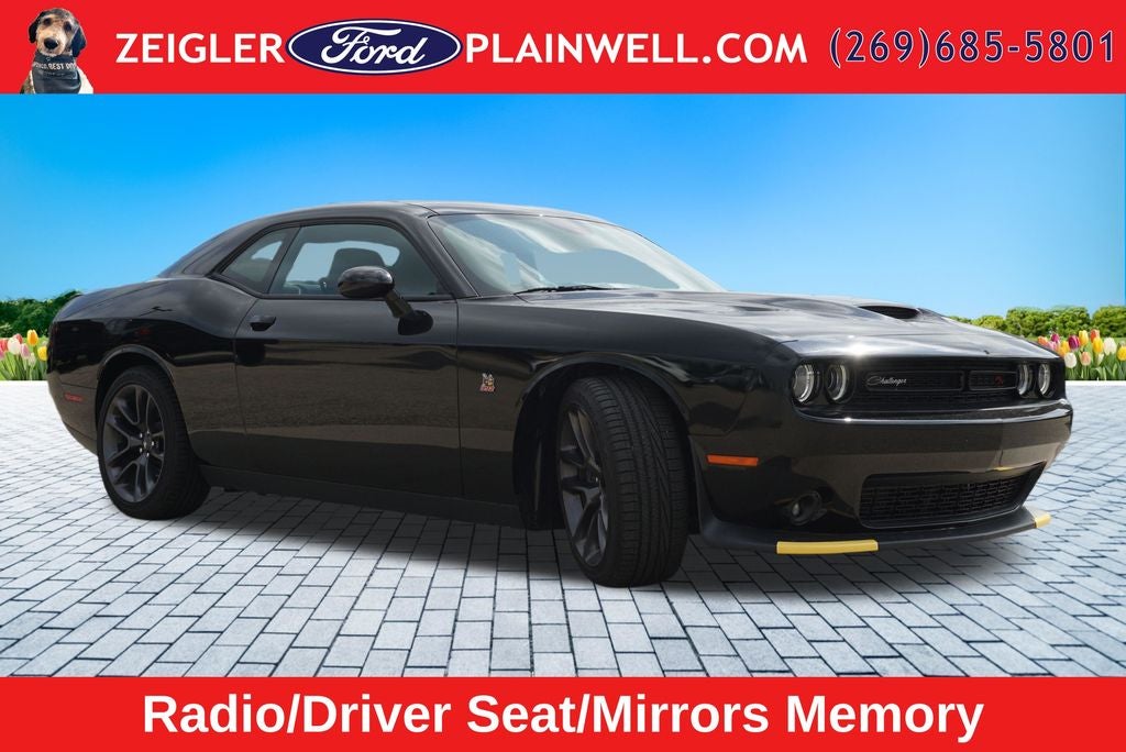 2023 Dodge Challenger R/T Scat Pack 392 Plus Pkg Ventilated Seats V8 Power Moonroof