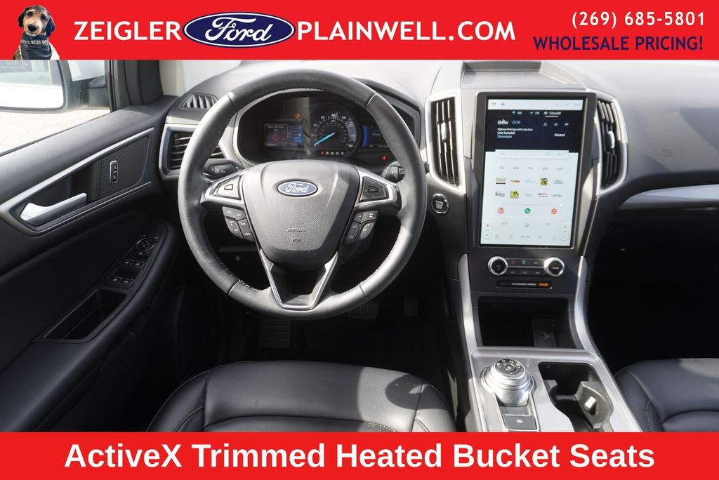 2024 Ford Edge SEL AWD HEATED LEATHER & STEERING REAR CAMERA POWER LI
