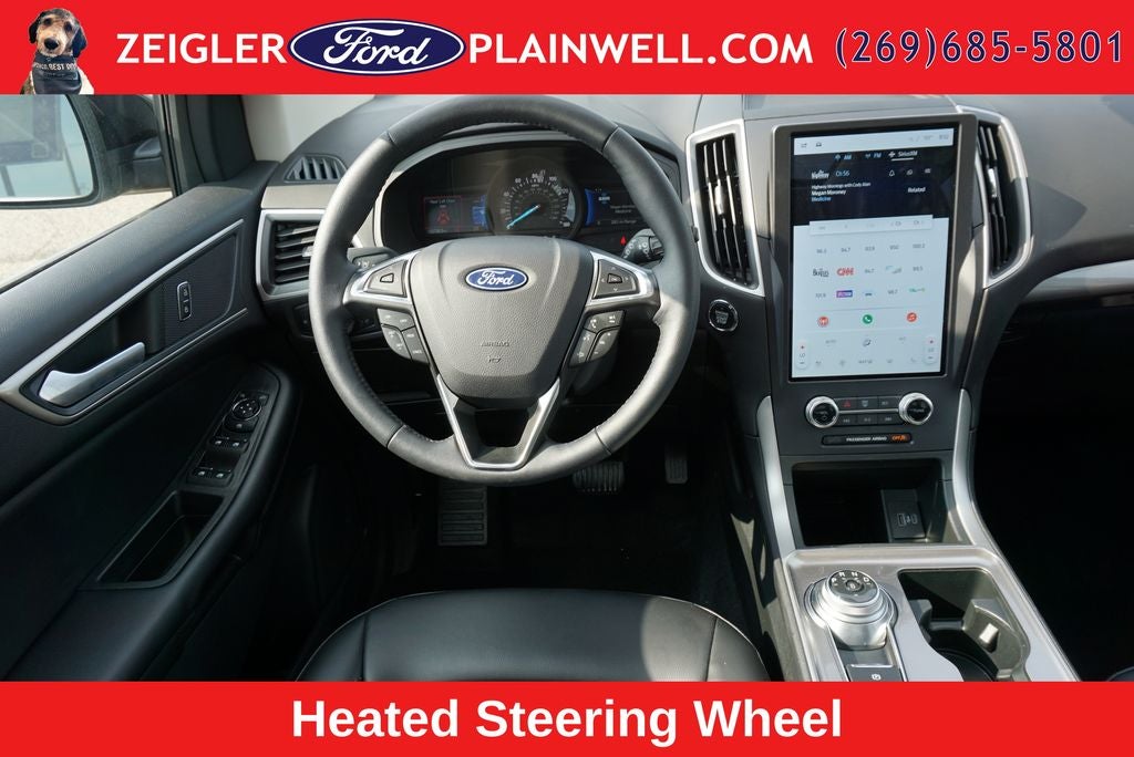 2024 Ford Edge SEL AWD Panoramic Roof Heared Leather Rear Camera