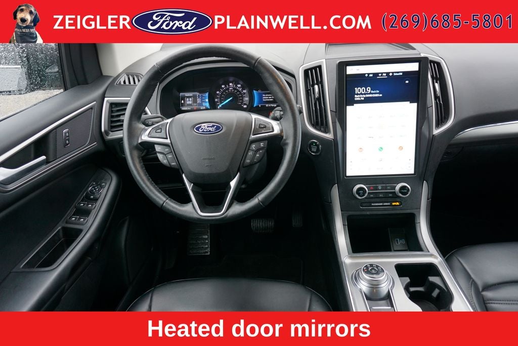 2022 Ford Edge SEL AWD Leather Rear Camera Power Seat Alloys