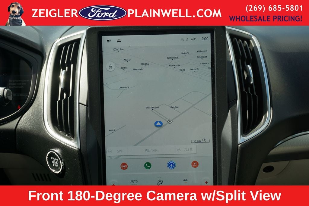 2024 Ford Edge Titanium AWD Panoramic Roof Heated Cooled Leather Navigatio