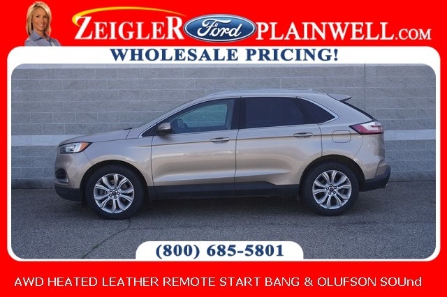 2020 Ford Edge Titanium AWD HEATED LEATHER REMOTE START BANG &amp; OLUFSON SYS