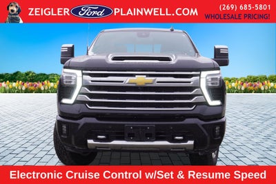 2024 Chevrolet Silverado 2500HD High Country Crew Cab 4x4 Duramax Turbo Diesel Leather Nav Moon