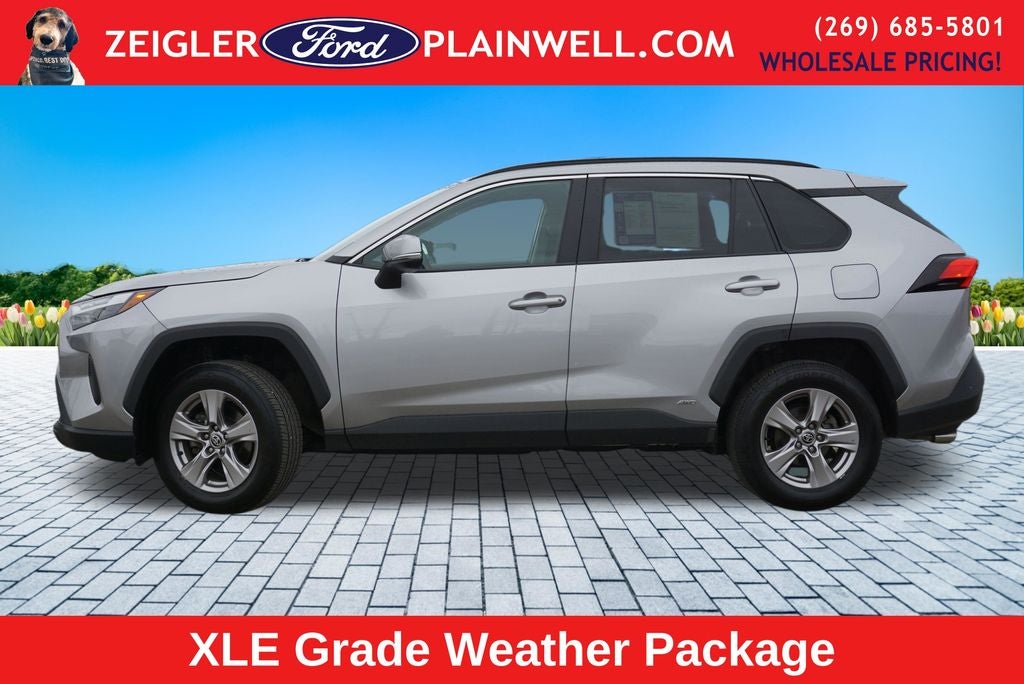 2023 Toyota RAV4 Hybrid XLE AWD Power Moonroof Rear Camera Power Heated Seat