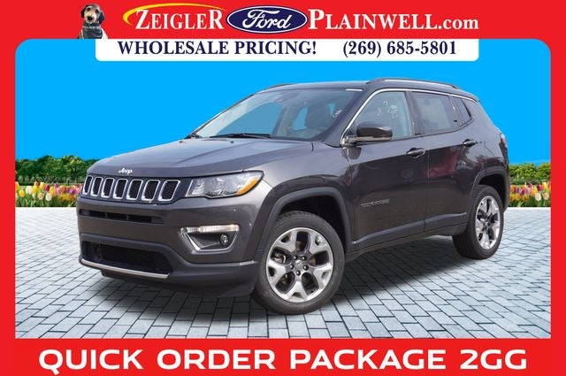 2021 Jeep Compass Limited 4x4 Leather Power Moonroof