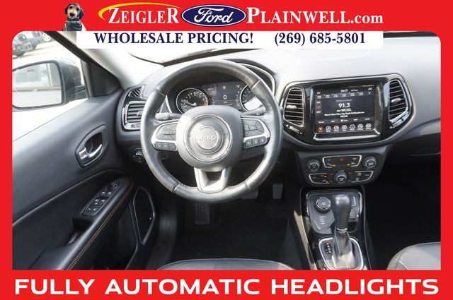 2021 Jeep Compass Limited 4x4 Leather Power Moonroof