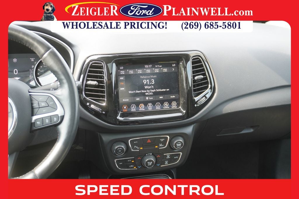 2021 Jeep Compass Limited 4x4 Leather Power Moonroof