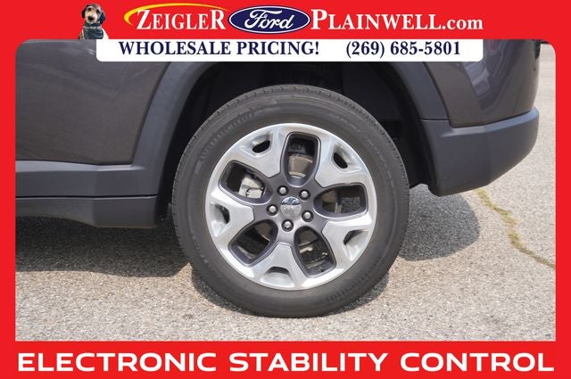 2021 Jeep Compass Limited 4x4 Leather Power Moonroof