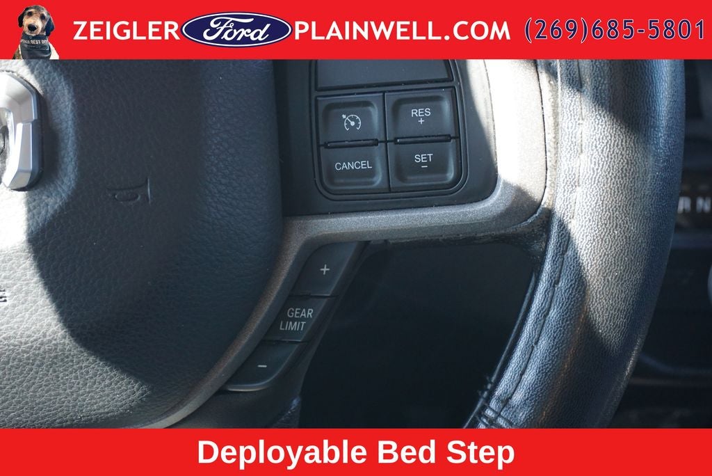 2019 RAM 3500 Tradesman Crew Cab 4x4 V8 6.4 Liter Hemi Fiberglass Topper T