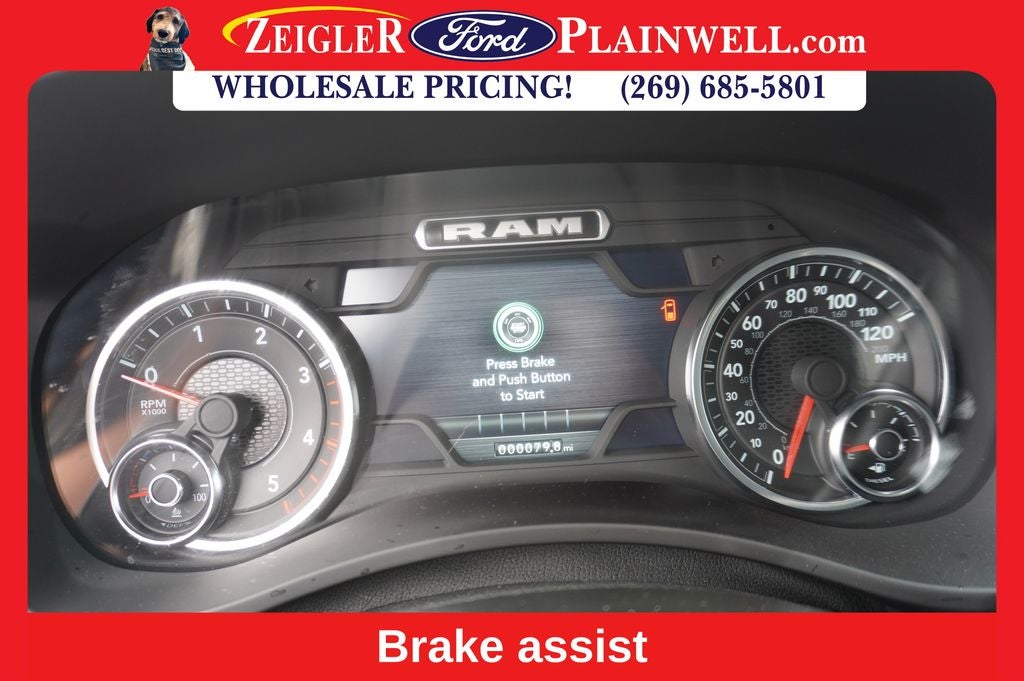 2024 RAM 3500 Tradesman CREW CAB 4X4 6.7L CUMMINGS TURBO DIESEL