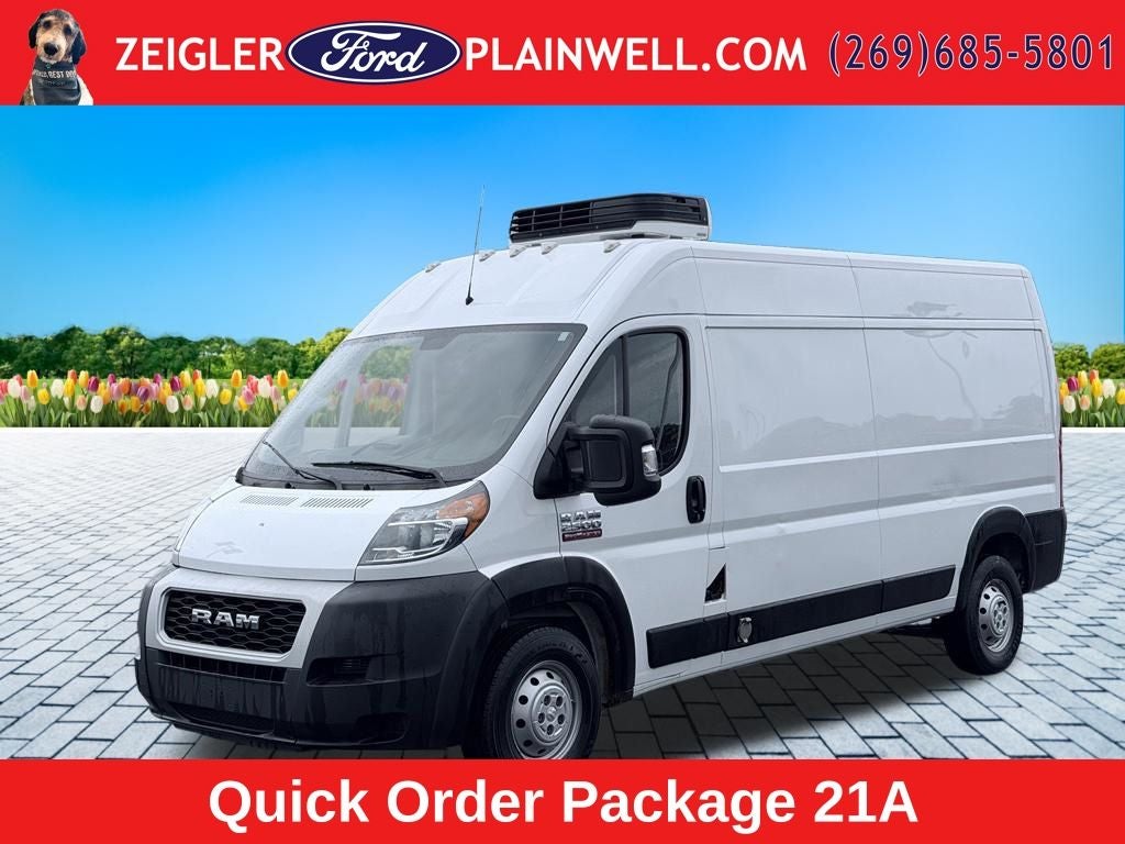 2021 RAM ProMaster 2500 High Roof High Roof 159" Wheelbase Cargo Van Rear Camera