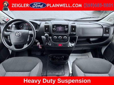 2021 RAM ProMaster 2500 High Roof High Roof 159" Wheelbase Cargo Van Rear Camera