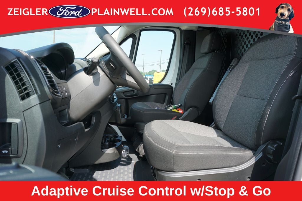 2025 RAM ProMaster 2500 Base 136" WHEEL BASE - LOW ROOF WORK VAN - REAR CAMER