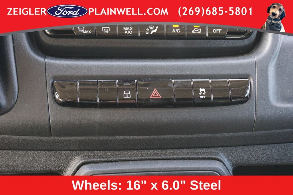 2025 RAM ProMaster 2500 Base 136" WHEEL BASE - LOW ROOF WORK VAN - REAR CAMER
