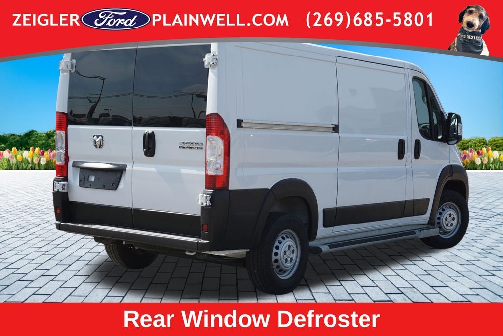 2025 RAM ProMaster 2500 Base 136" WHEEL BASE - LOW ROOF WORK VAN - REAR CAMER
