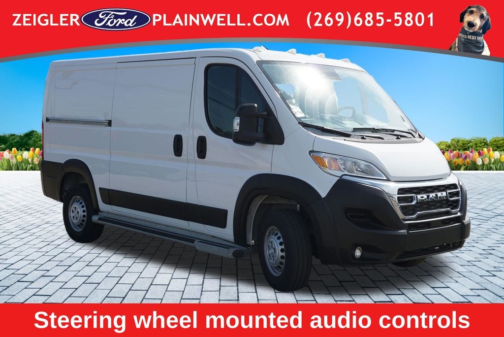 2025 RAM ProMaster 2500 Base 136" WHEEL BASE - LOW ROOF WORK VAN - REAR CAMER