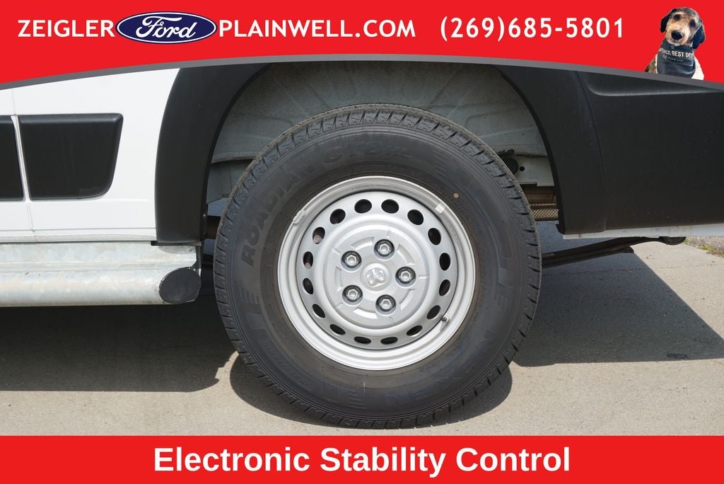 2025 RAM ProMaster 2500 Base 136" WHEEL BASE - LOW ROOF WORK VAN - REAR CAMER