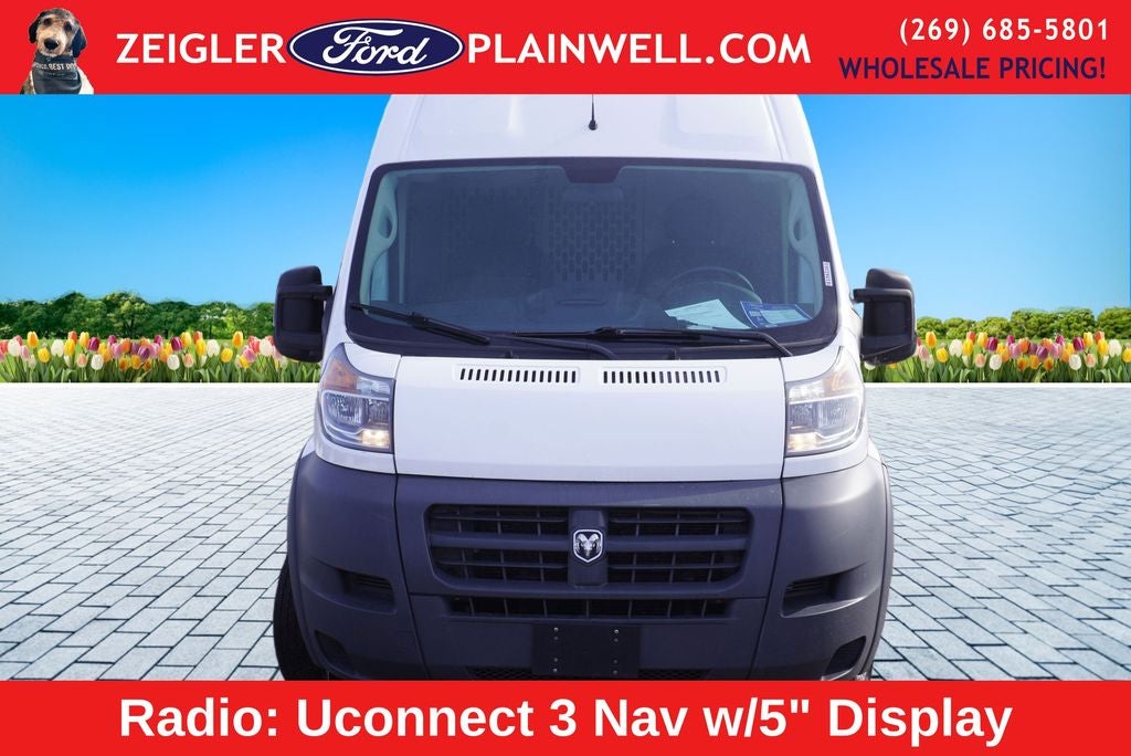2018 RAM ProMaster 2500 High Roof High Roog Cargo Van 159" WB