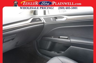 2017 Ford Fusion Energi SE Luxury Hybrid Leather Rear Camera Power Seat Sync