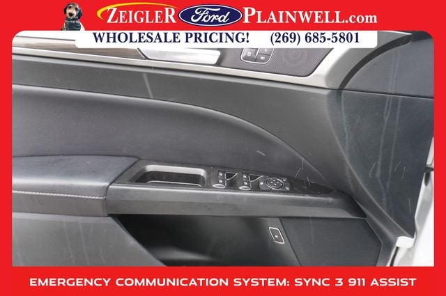 2017 Ford Fusion Energi SE Luxury Hybrid Leather Rear Camera Power Seat Sync
