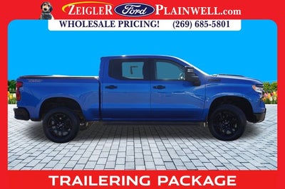 2023 Chevrolet Silverado 1500 LT Trail Boss Z71 OFF ROAD CREW CAB 4x4 Black Edition EcoTec3 5.