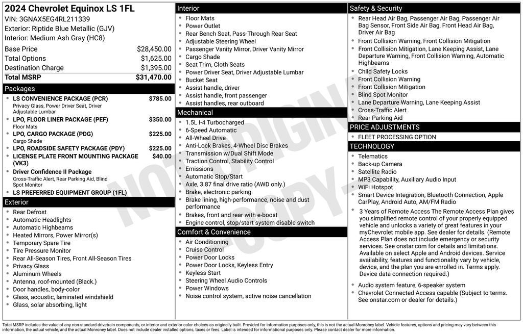 2024 Chevrolet Equinox LS
