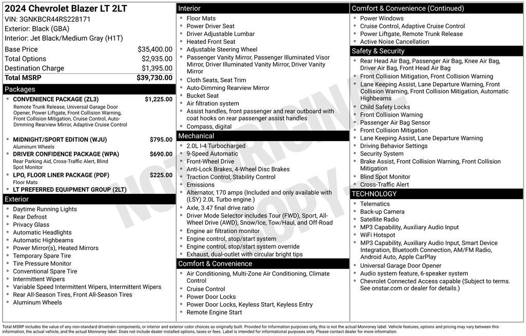 2024 Chevrolet Blazer LT