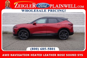 2022 Chevrolet Blazer RS AWD NAVIGATION HEATED LEATHER BOSE SOUND SYS