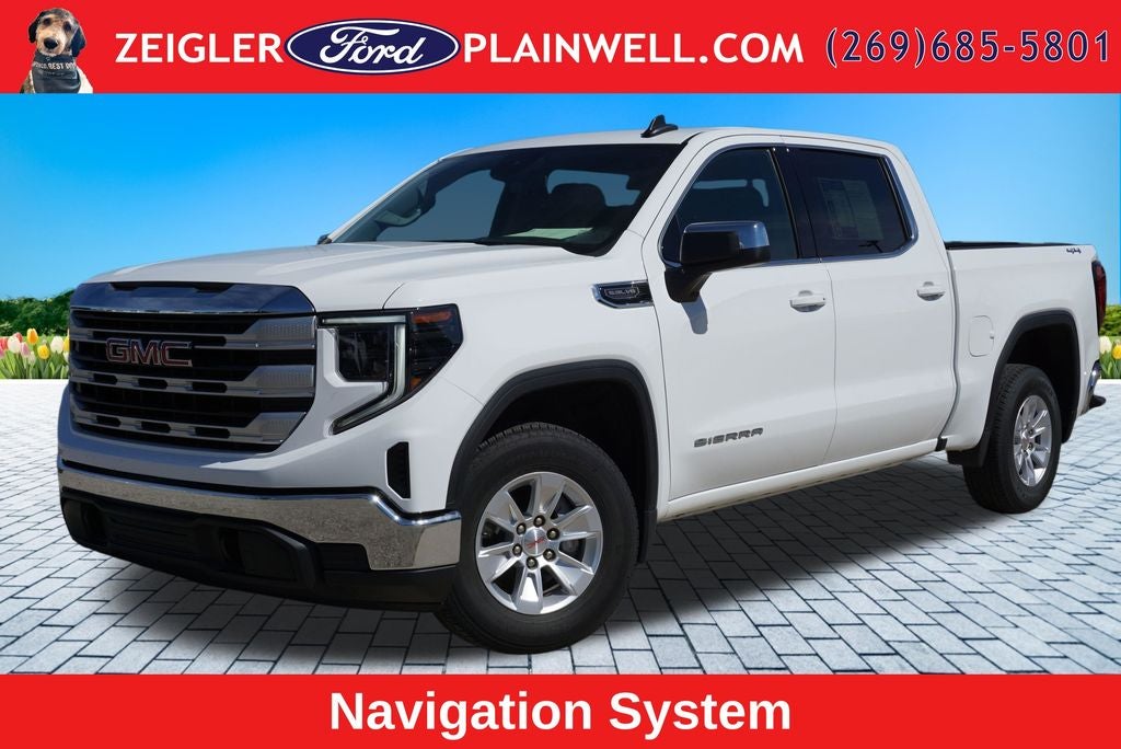 2023 GMC Sierra 1500 SLE CREW CAB 4X4 5.3 LITER V8 TRAILERING PKG