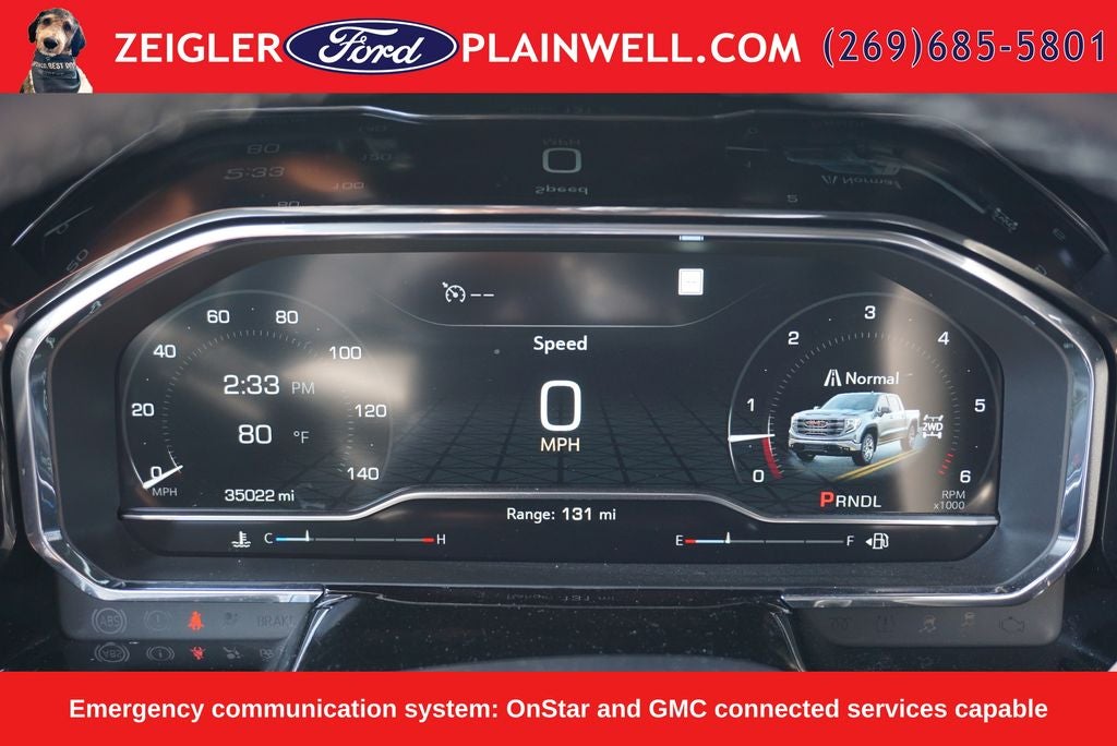 2023 GMC Sierra 1500 SLE CREW CAB 4X4 5.3 LITER V8 TRAILERING PKG
