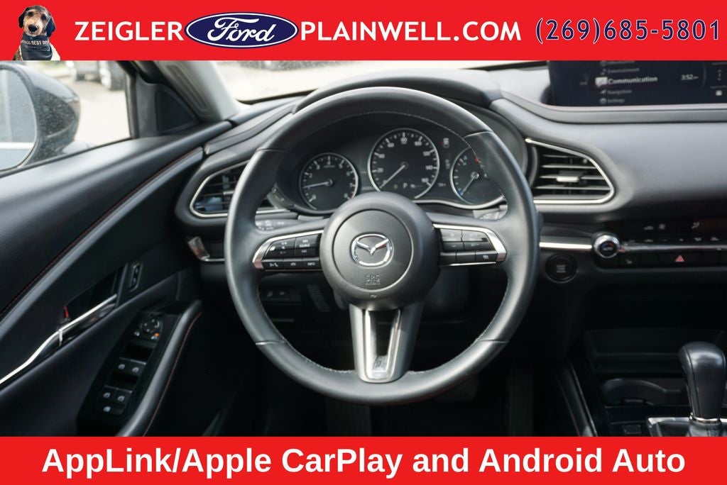 2025 Mazda Mazda CX-30 2.5 S Carbon Edition AWD Power Moonroof Leather Rear Camera