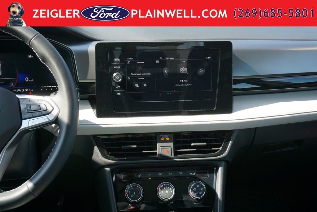 2025 Volkswagen Taos 1.5T S AWD Rear Camera