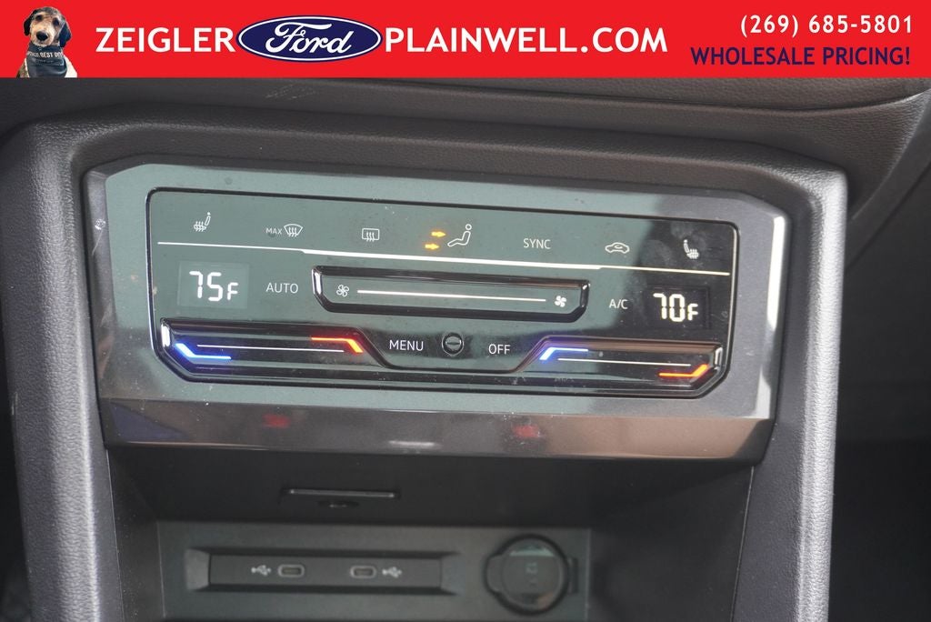 2024 Volkswagen Tiguan 2.0T SE Panoramic Moonroof Heated Leather Rear Camera 3rd