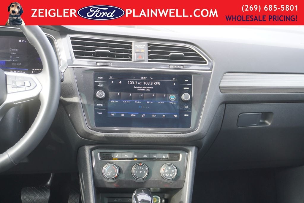 2024 Volkswagen Tiguan 2.0T Wolfsburg Edition Panoramic Moonroof Leather Rear Camera 3rd Row Sea