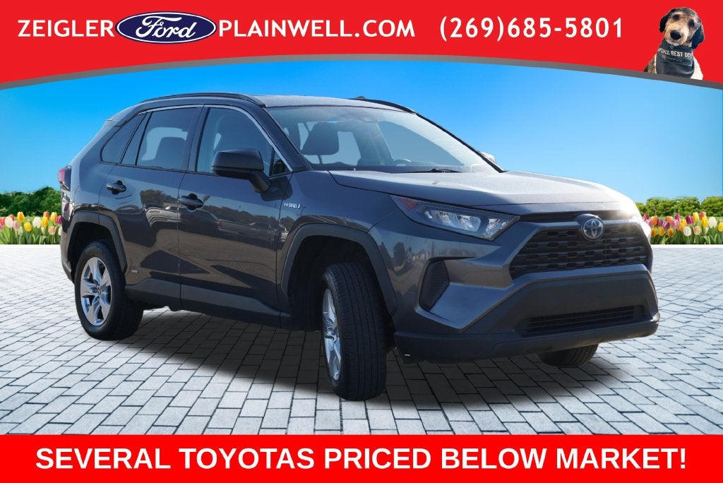 2021 Toyota RAV4 Hybrid LE AWD HYBRID REAR CAMERA