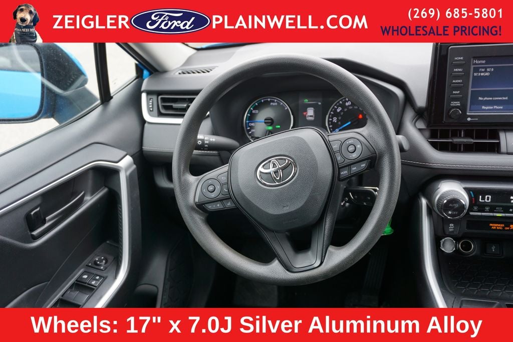 2021 Toyota RAV4 Hybrid LE AWD Rear Camera Lane Departure Black Edition