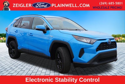 2021 Toyota RAV4 Hybrid LE AWD Rear Camera Lane Departure Black Edition